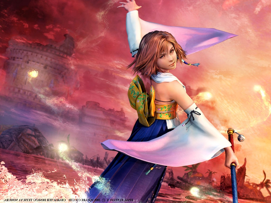 Final Fantasy X- Yuna Wallpaper.