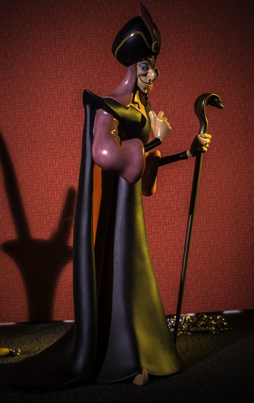 Jafar & Iago Statue Enesco WDCC