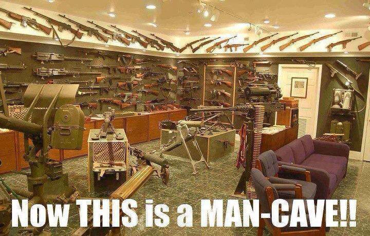 Now THIS is a MAN-CAVE