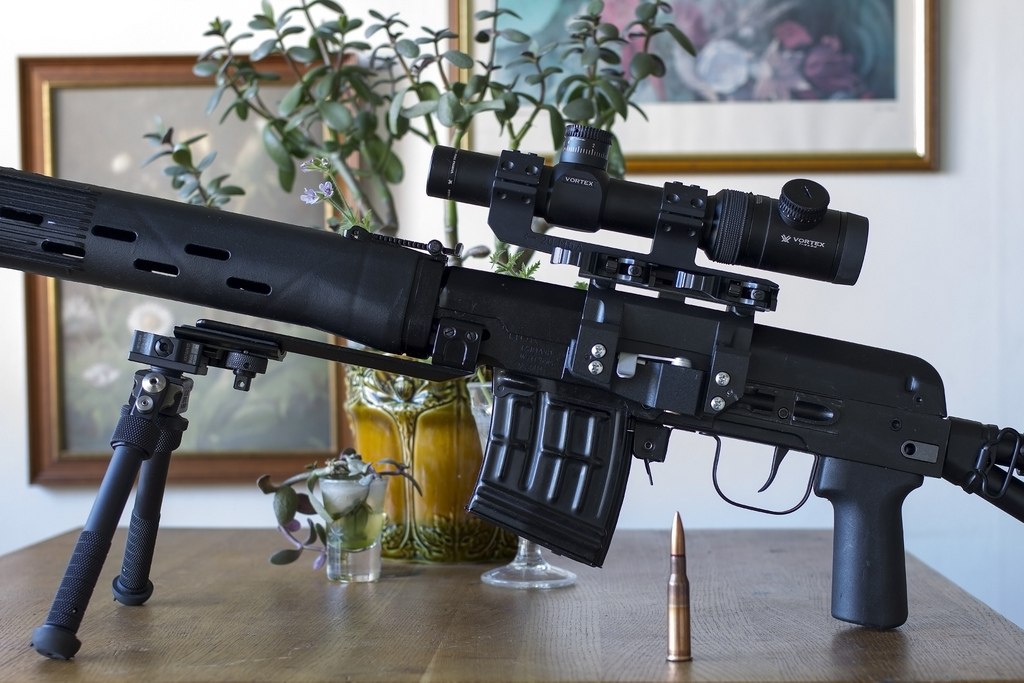 7,62-мм снайперская винтовка СВД