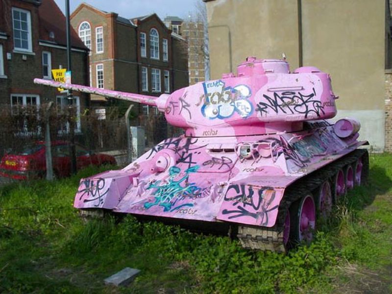 Т-34 в Бермондси