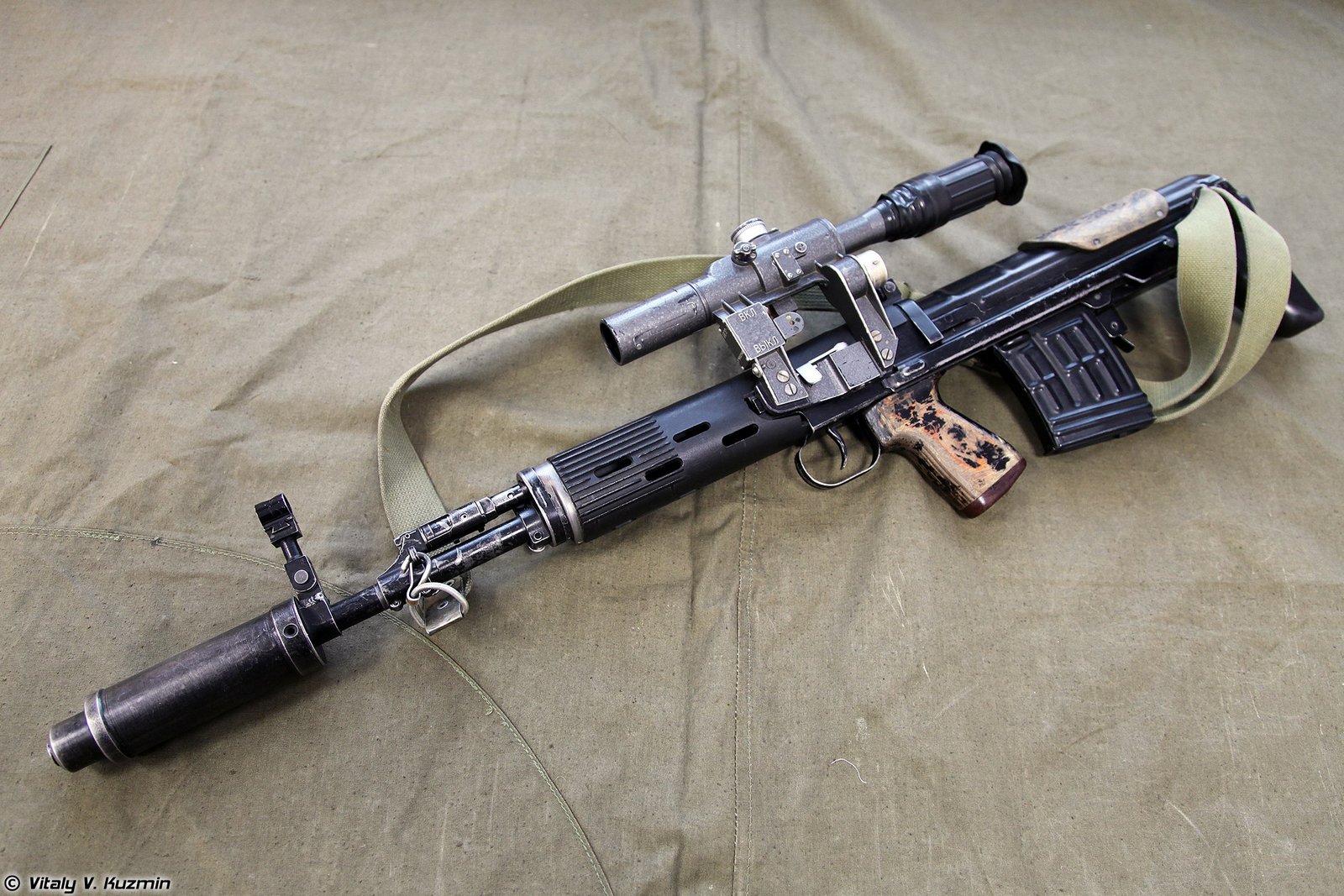 Снайперская винтовка СВУ-А