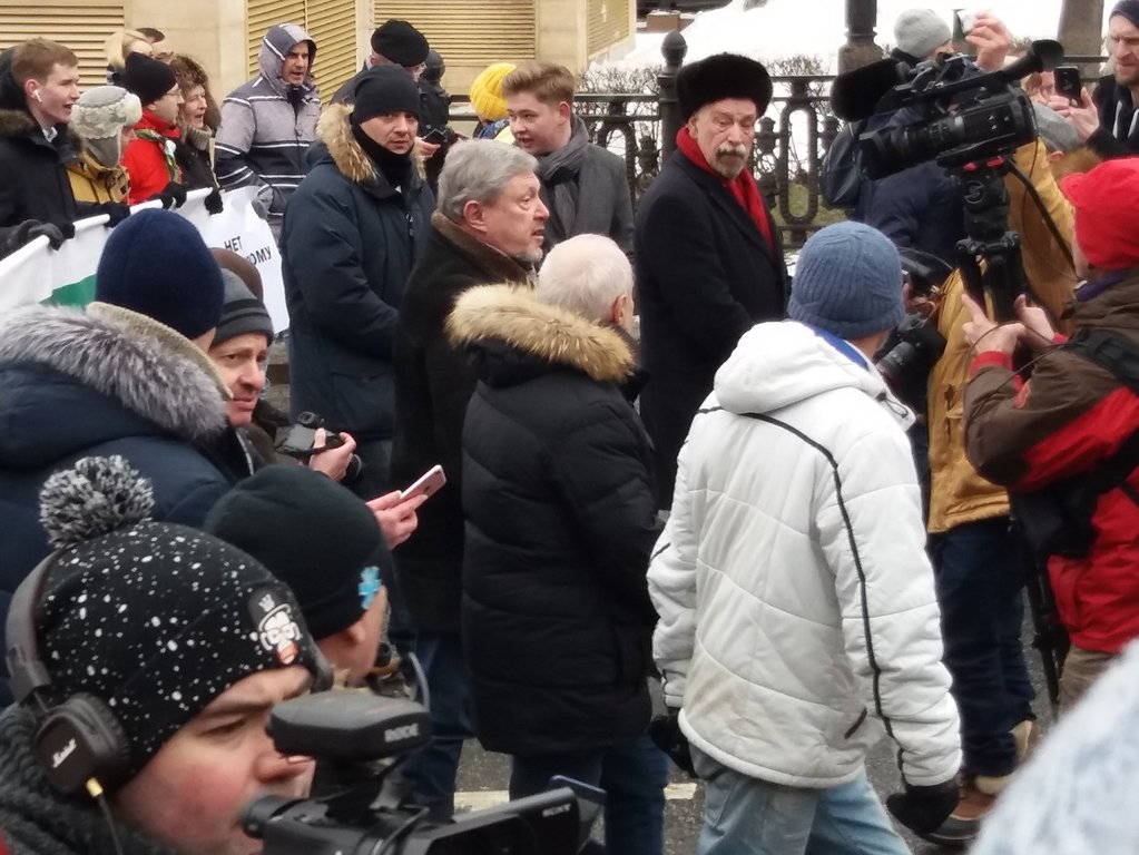 марш Немцова 24-02-2019 Явлински