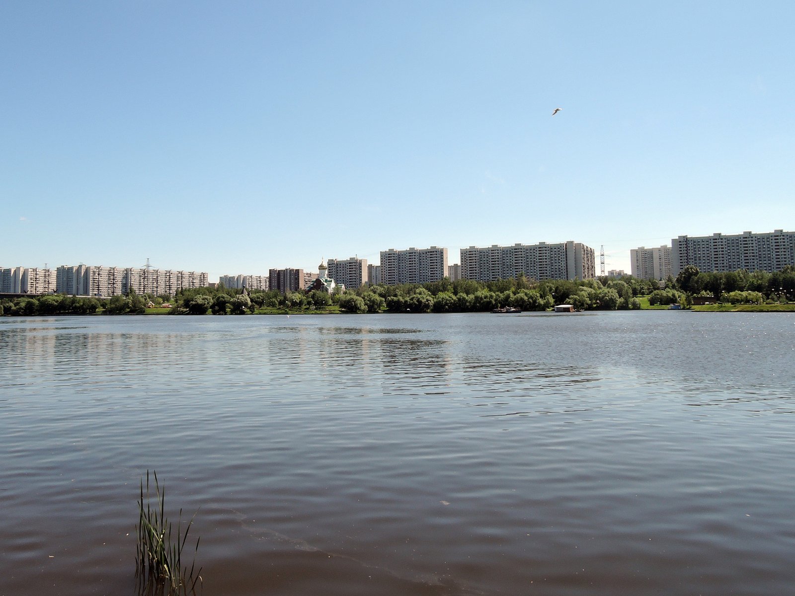 Москва-река в районе Марьино