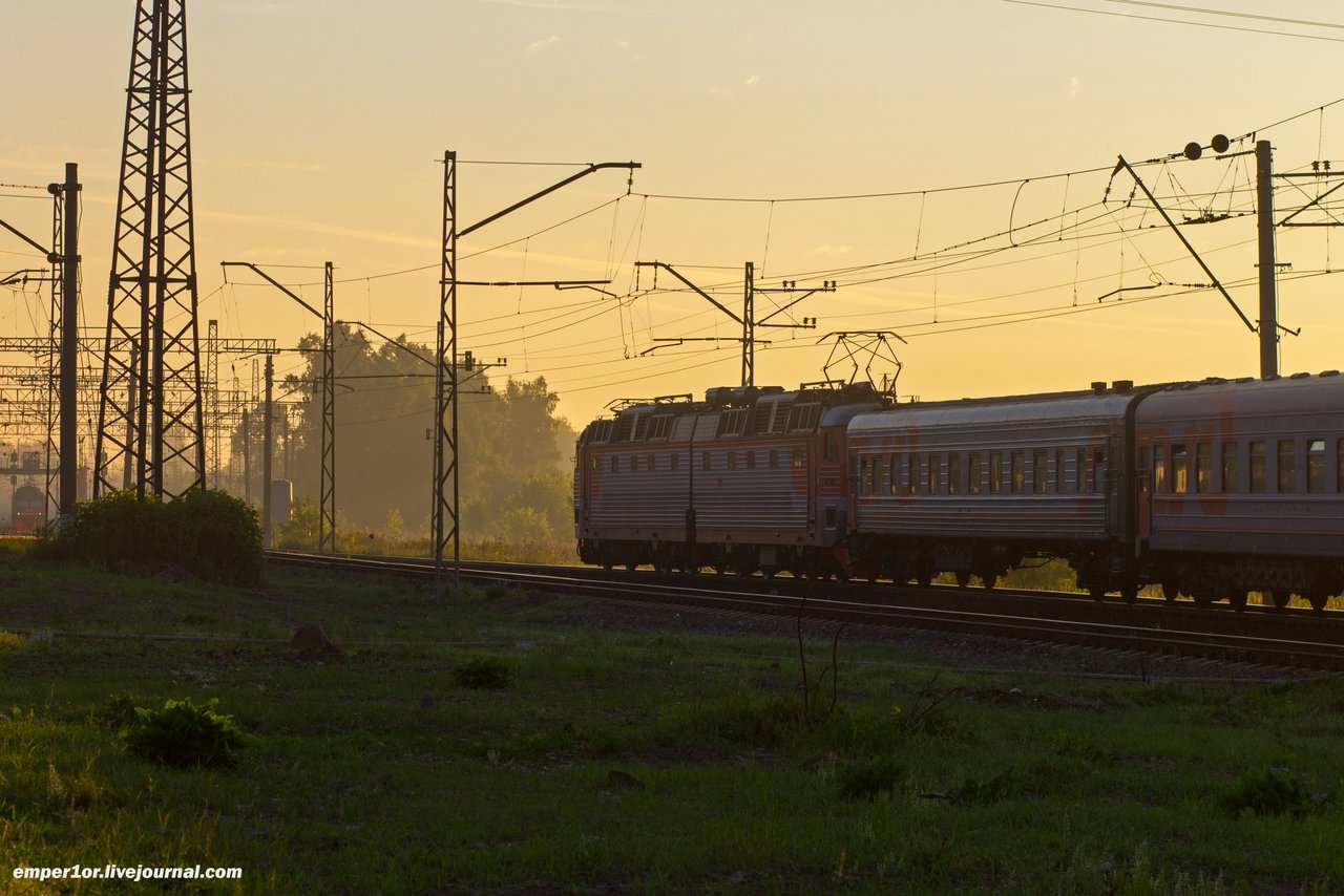 Пассажирский поезд №288 Белгород