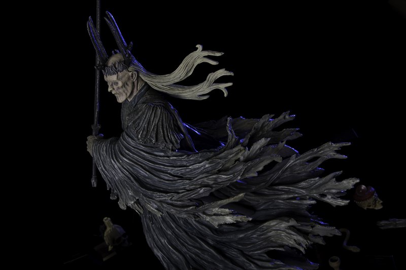 Twilight Witch-king Statue Sides