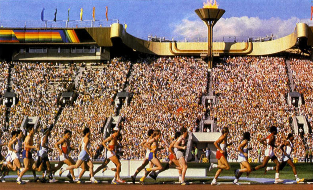 min_ОИ-1980 - Марафонцы на стадионе 1.jpg