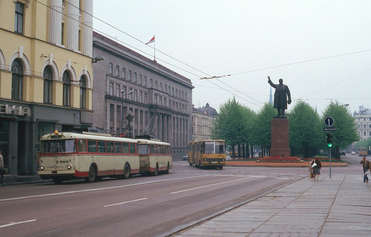 1987 г. Рига, ул. Ленина