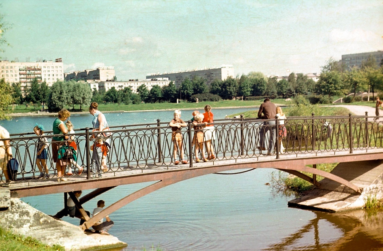 В парке Авиаторов, 1985 год
