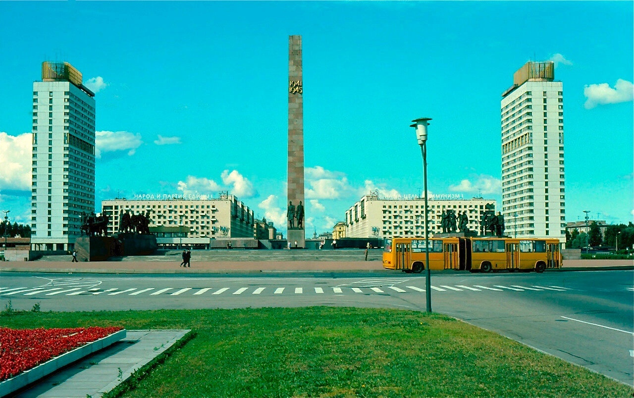 Пл. Победы, 1981 год