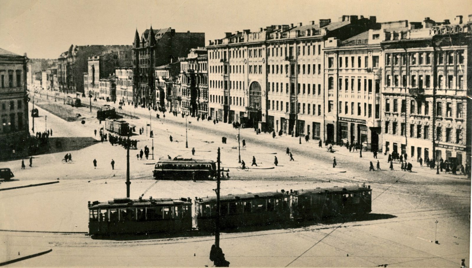 Лиговский пр, 1945 год