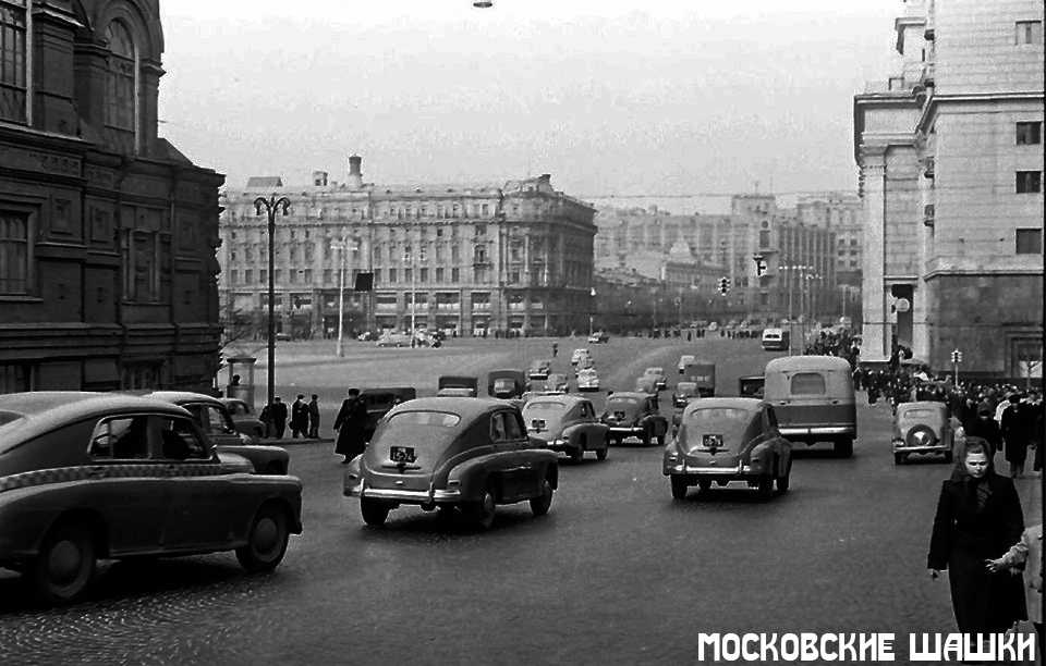 Московское такси, 60-е