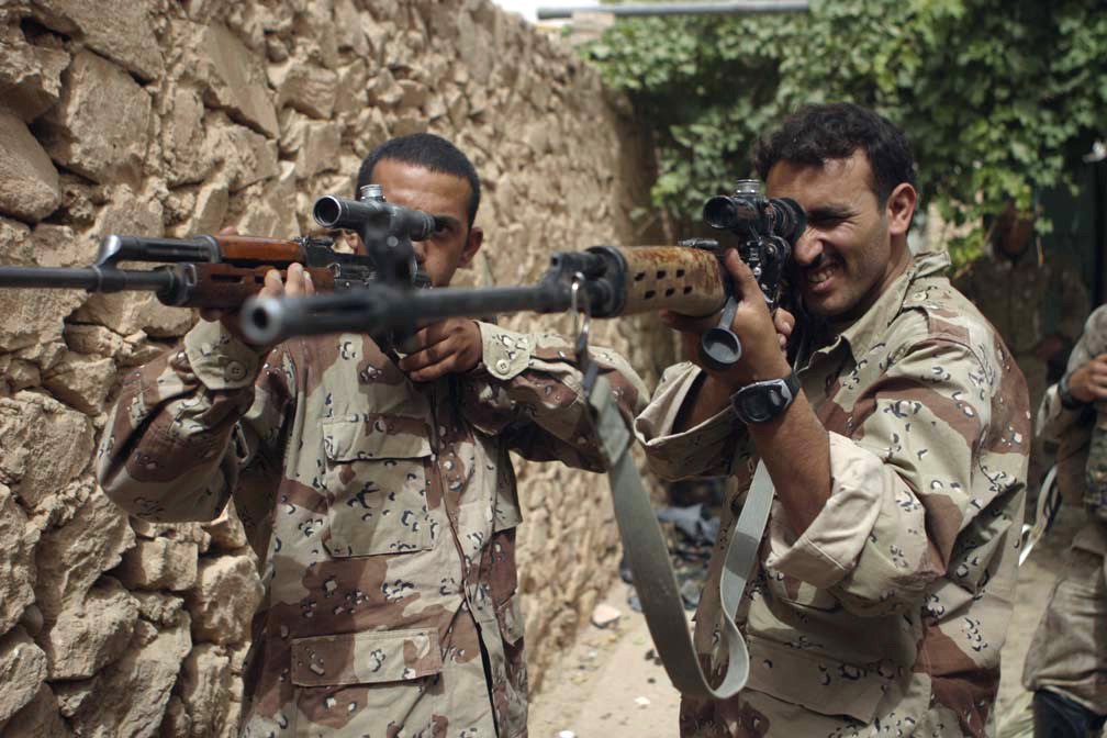 Иракские солдаты