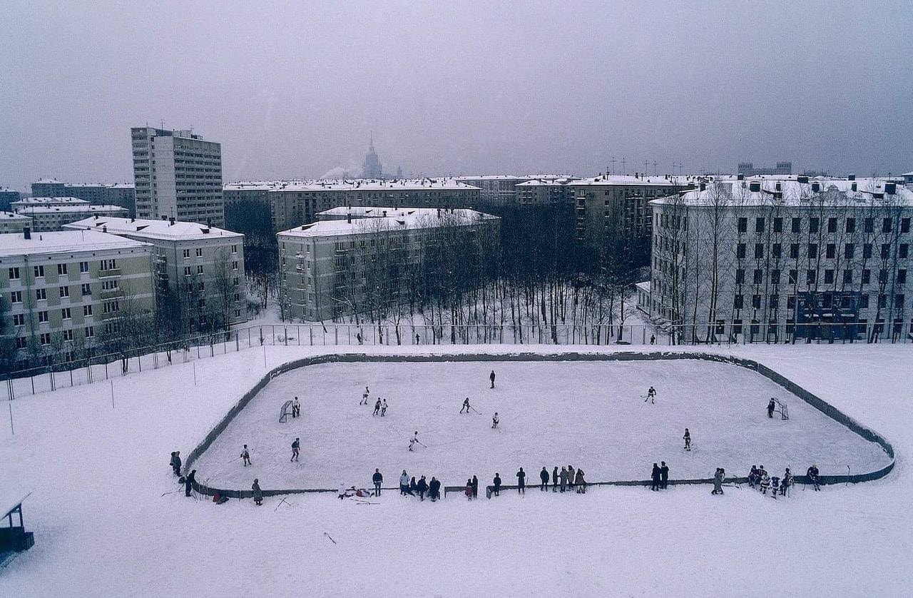 Ленинский проспект, 1982 год