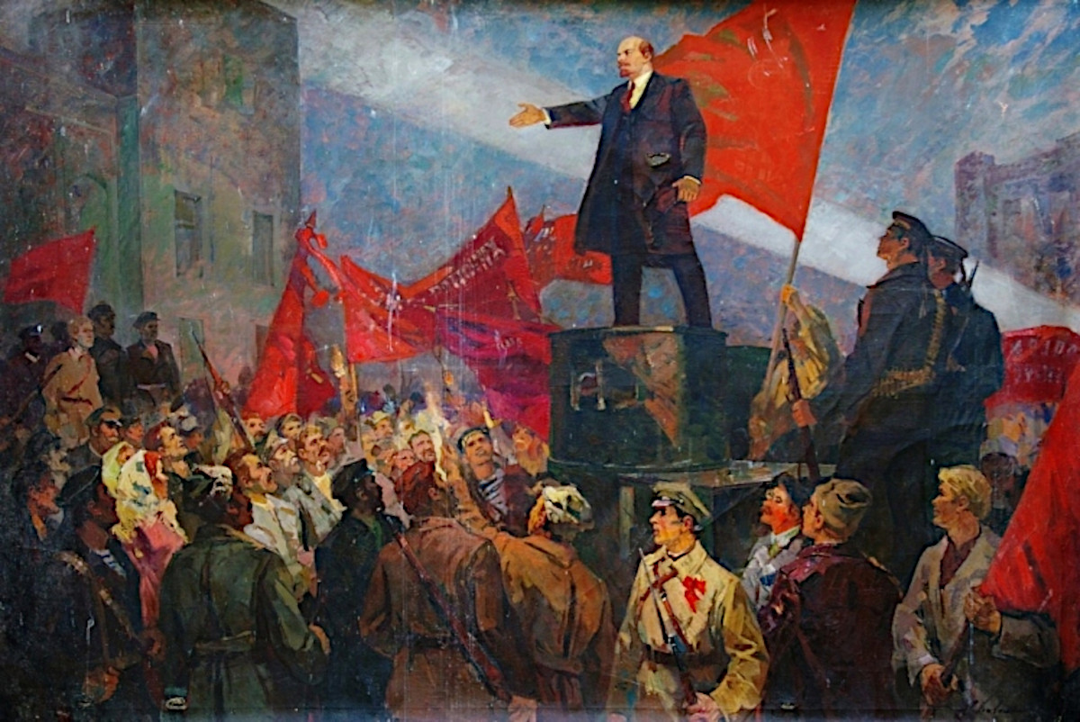 Ленин на броневике, Коваленко С Д , 1924.jpg